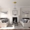 Ekena Millwork Diane Ceiling Medallion (Fits Canopies up to 6 1/4"), 24"OD x 3 5/8"ID x 1 1/4"P, Rich Gold CM24DIRGS - alternate 3